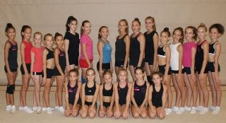 El Club de Gimnasia Rítmica de El Ejido arranca la temporada en el Trofeo de Conjuntos Lidia Redondo
