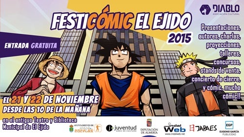 ‘Festicómic’ dibuja el manga este fin de semana en El Ejido