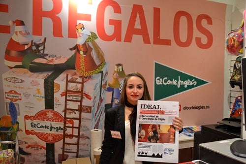 El Corte Inglés e IDEAL reciben hoy al cartero real para atender los deseos de niños ejidenses