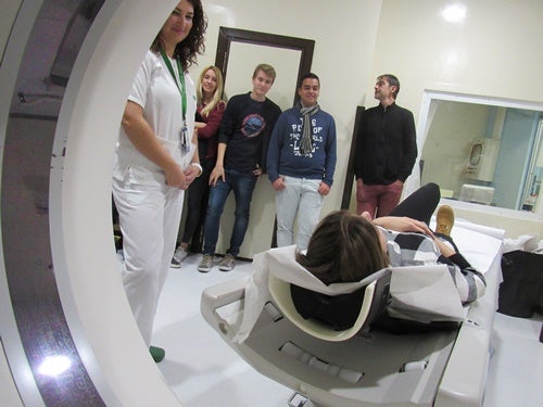 Alumnos del IES Sierra de Gádor de Berja conocen el Hospital de Poniente
