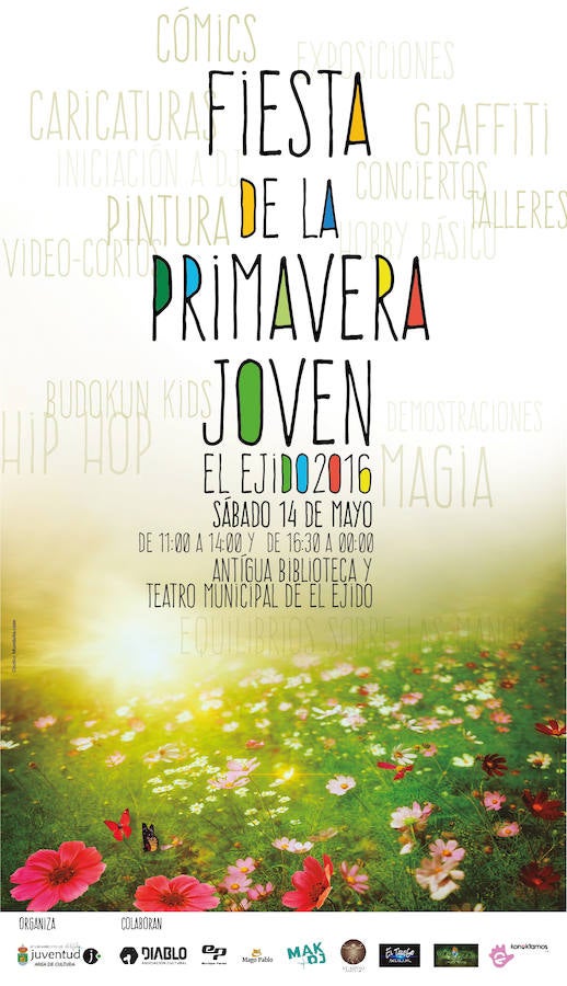 Los jóvenes de El Ejido tendrán el 14 de mayo su particular 'Fiesta de la Primavera'