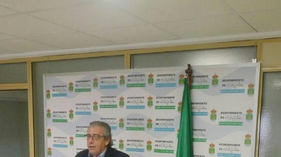 El concejal y portavoz de Ciudadanos El Ejido, Francisco Rodríguez. 