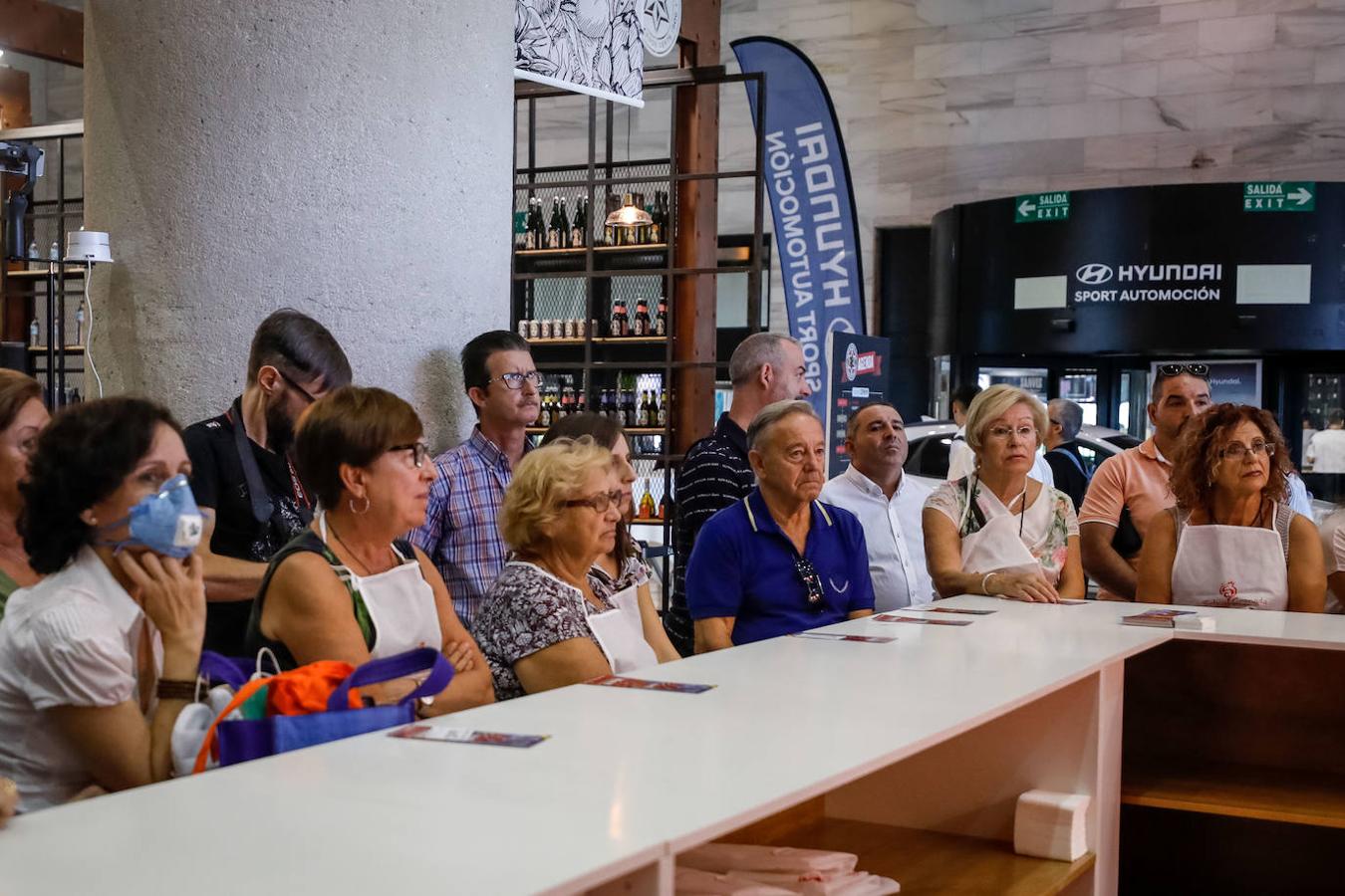 Degustación de los productos de Sabor Granada