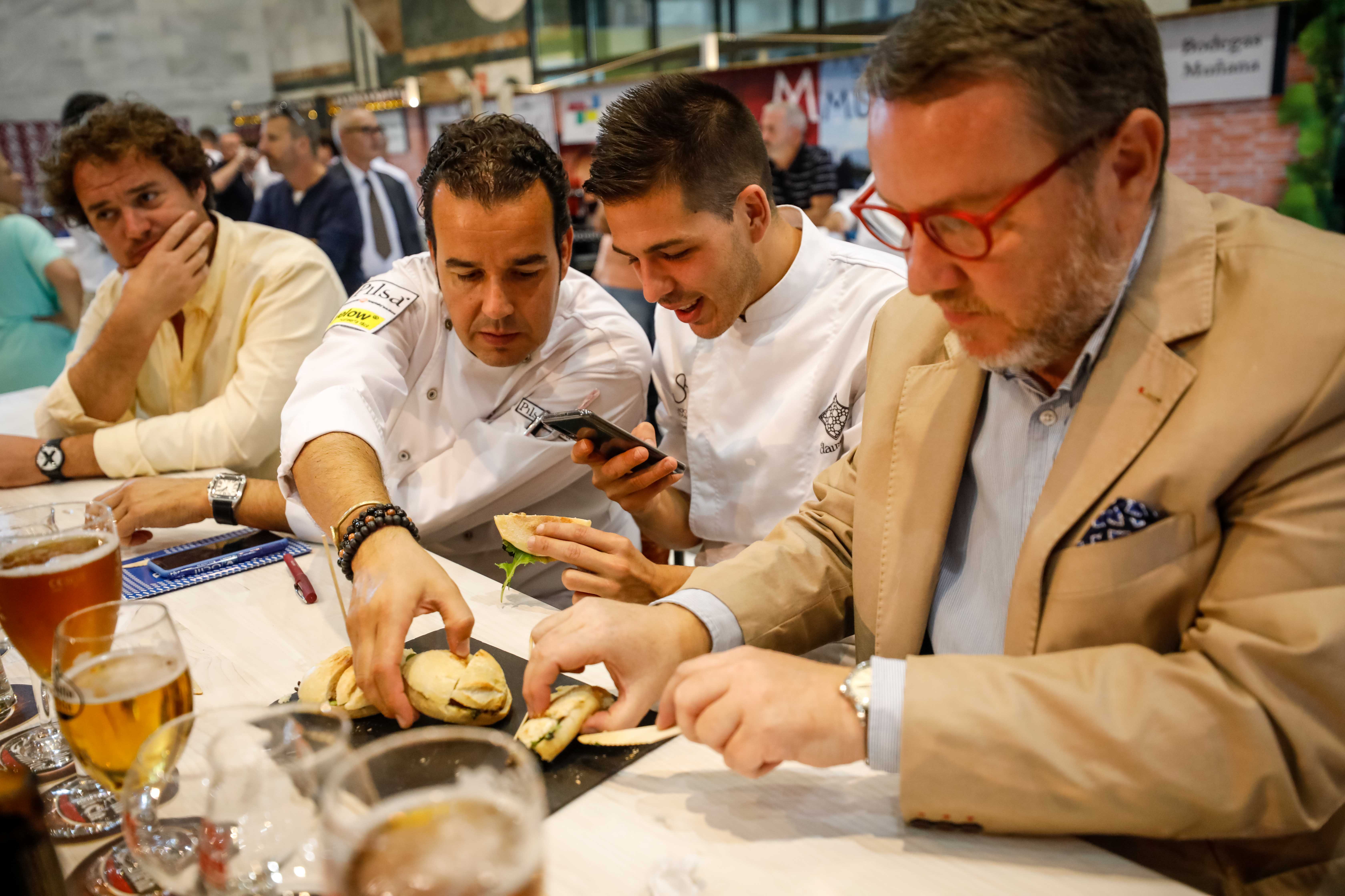 Los bocatas también tienen su espacio en Granada Gourmet y Rosario Varela ha conseguido el mejor para el jurado 