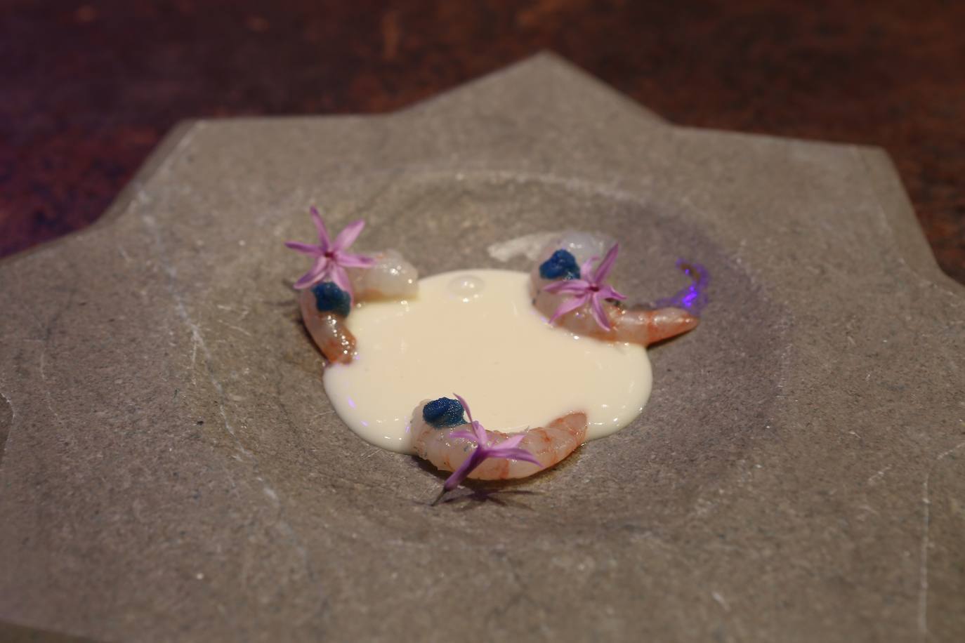 El chef apuesta por los productos del territorio, como muestra de la cocina fluvial