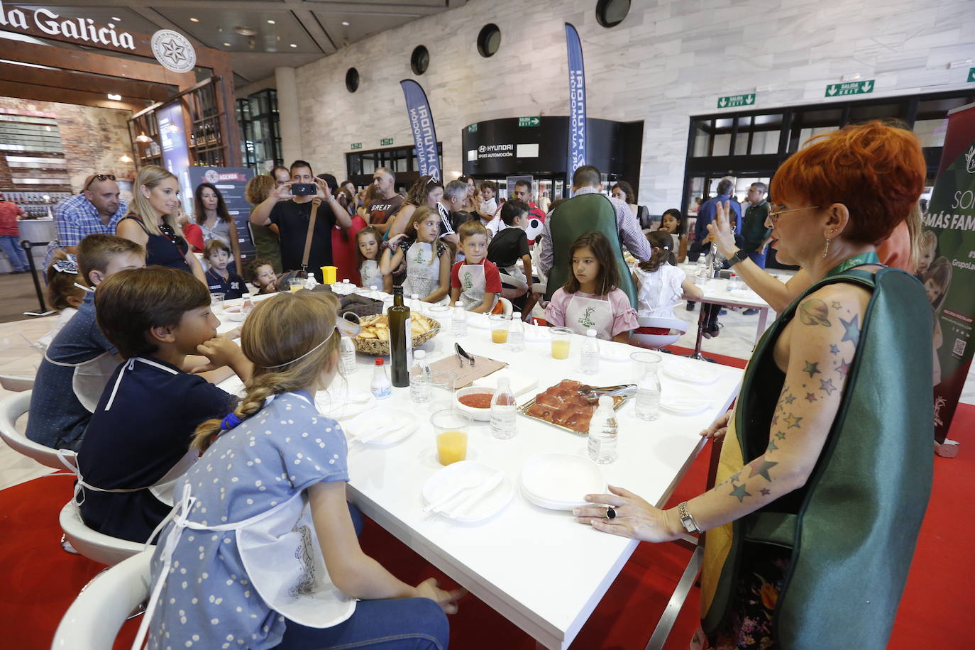 Los más pequeños aprenden a desayunar en los talleres del Gourmet