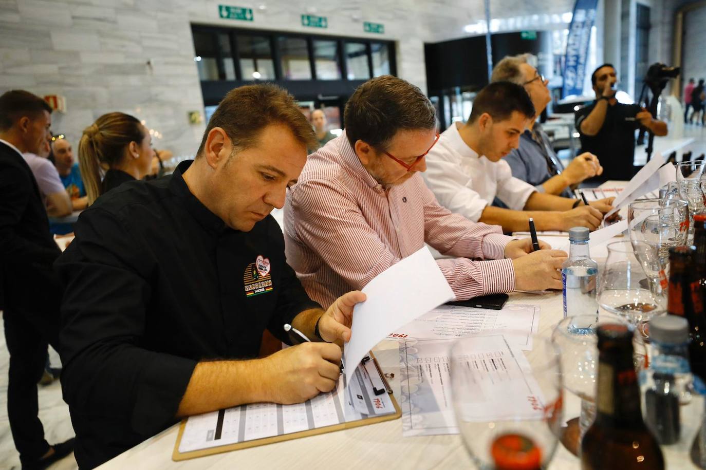 Concurso de tapas en el stand de Estrella Galicia 