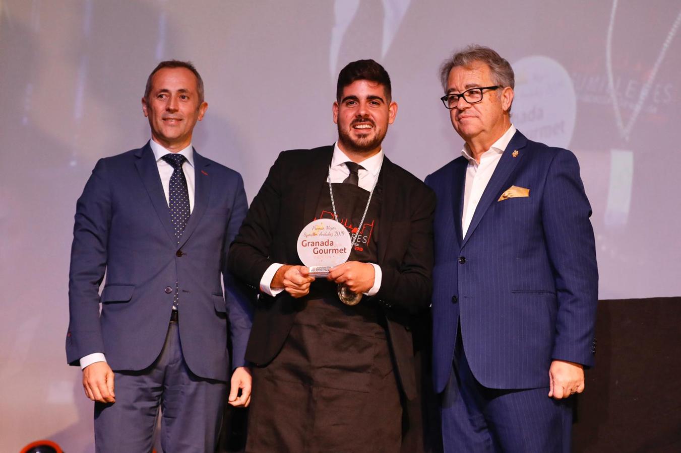 Imagen del ganador del concurso de somiller, que competirá en mayo en el campeonato de España