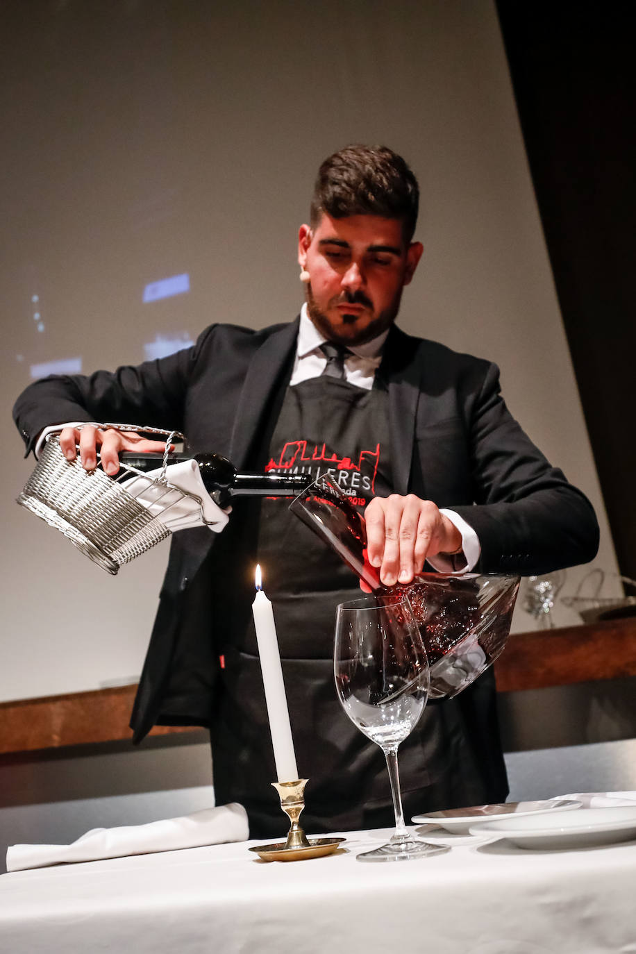 Fin de fiesta de Granada Gourmet el concurso 'Mejor Sumiller de Andalucía' y la cena de gala final 