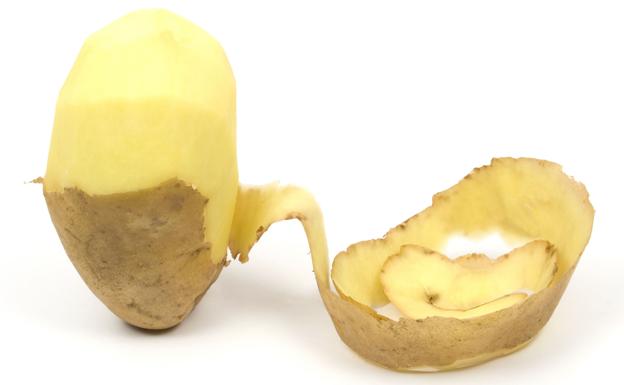 Las mondas de la papa pueden ser unos excelentes chips. 