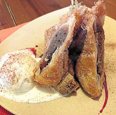 Postres que recomienda El Trasgu para las jornadas.