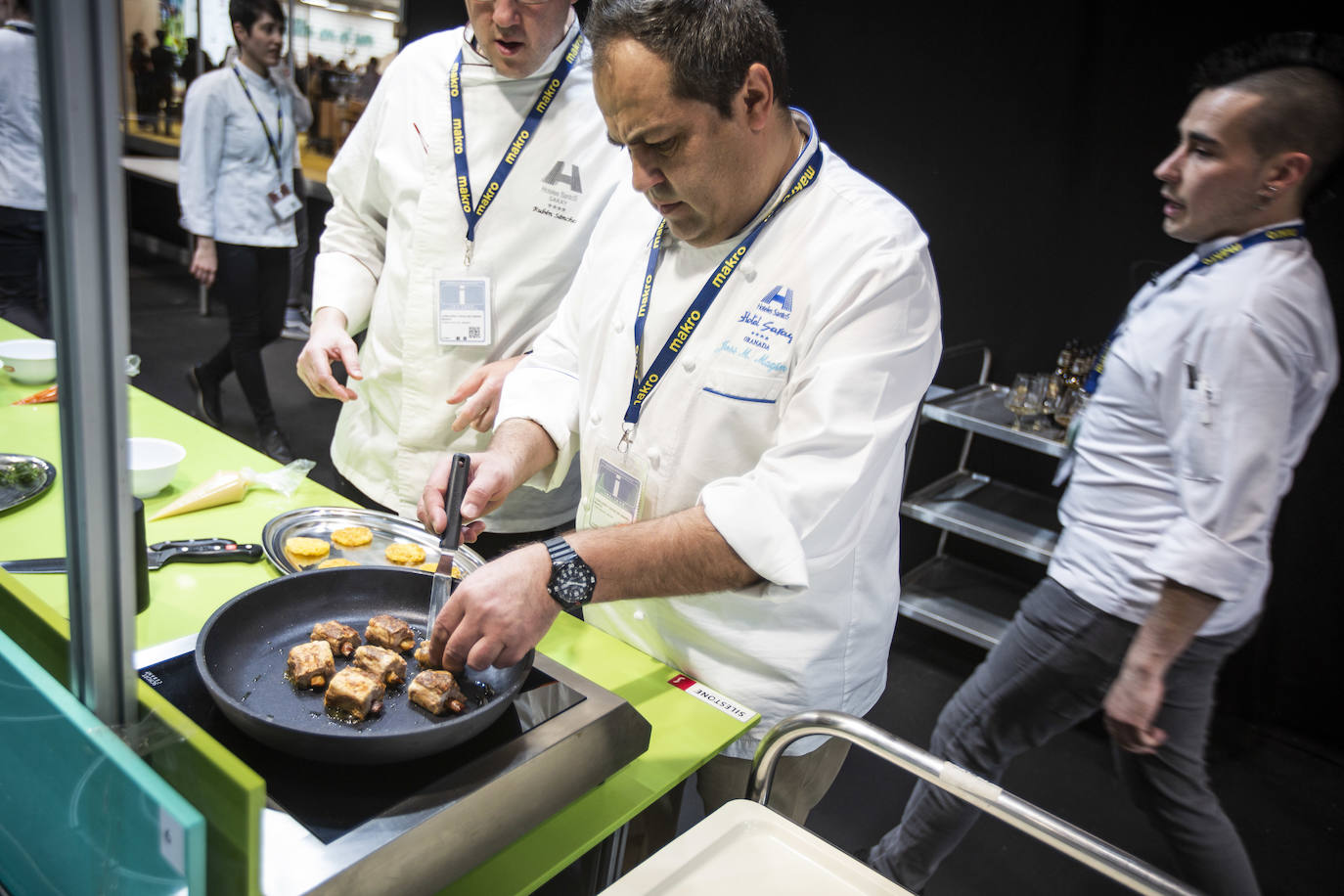El chef granadino ha quedado segundo clasificado en el XVI Concurso Nacional de Tapas de Madrid Fusión 