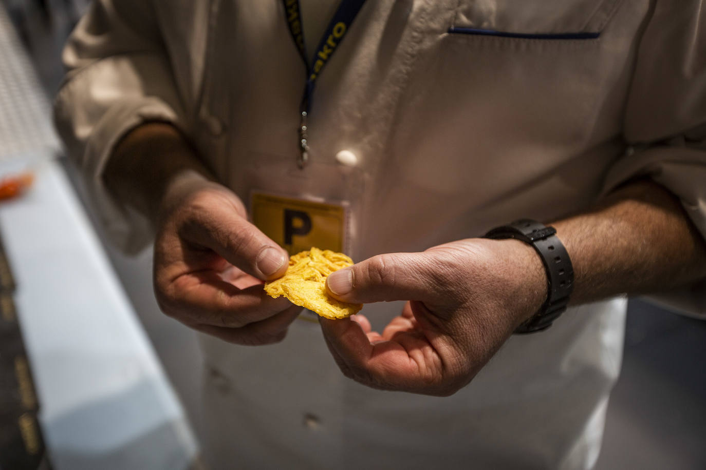 El chef granadino ha quedado segundo clasificado en el XVI Concurso Nacional de Tapas de Madrid Fusión 