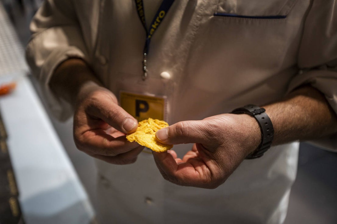 El chef granadino ha quedado segundo clasificado en el XVI Concurso Nacional de Tapas de Madrid Fusión 