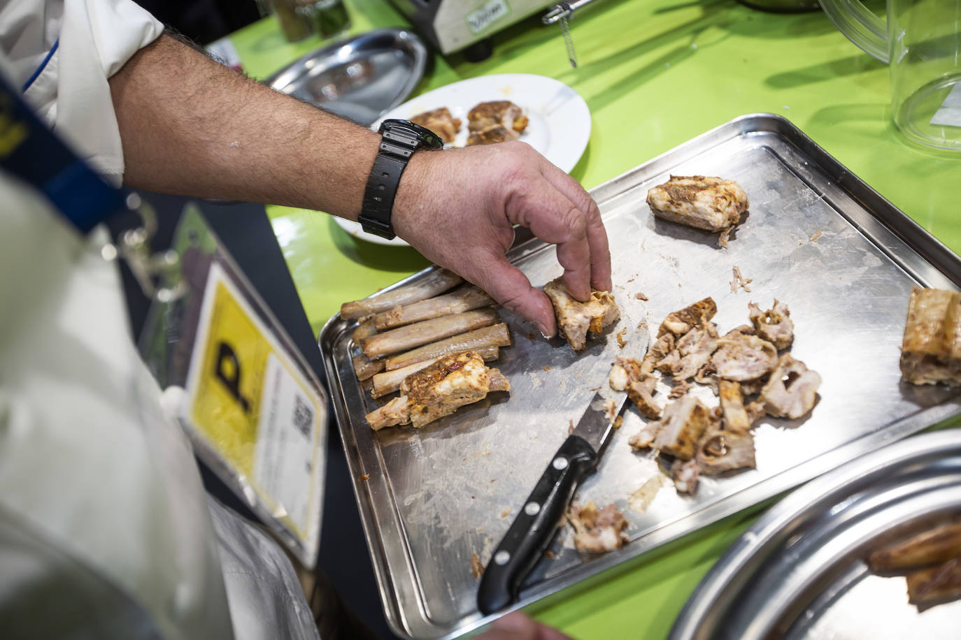 El chef granadino ha quedado segundo clasificado en el XVI Concurso Nacional de Tapas de Madrid Fusión 