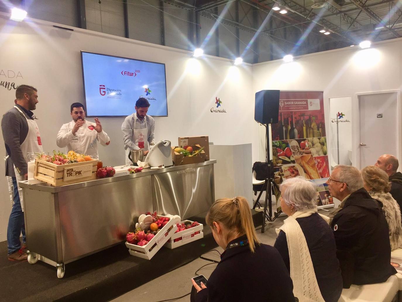 Granada supo, mucho y bien, en Fitur