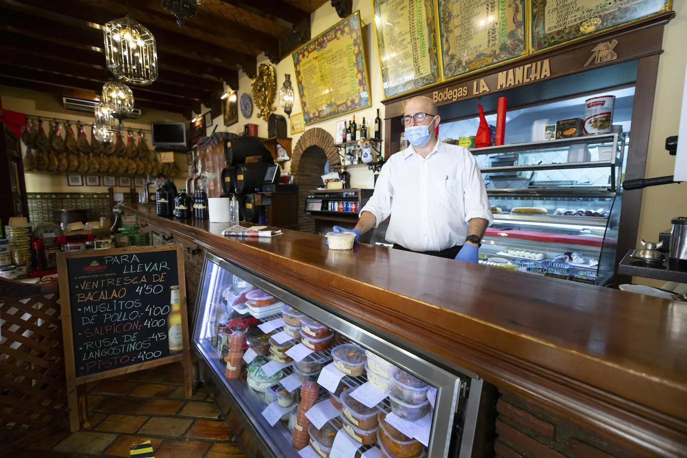 Bodegas La Mancha también se ha reinventado en esta crisis sanitaria.