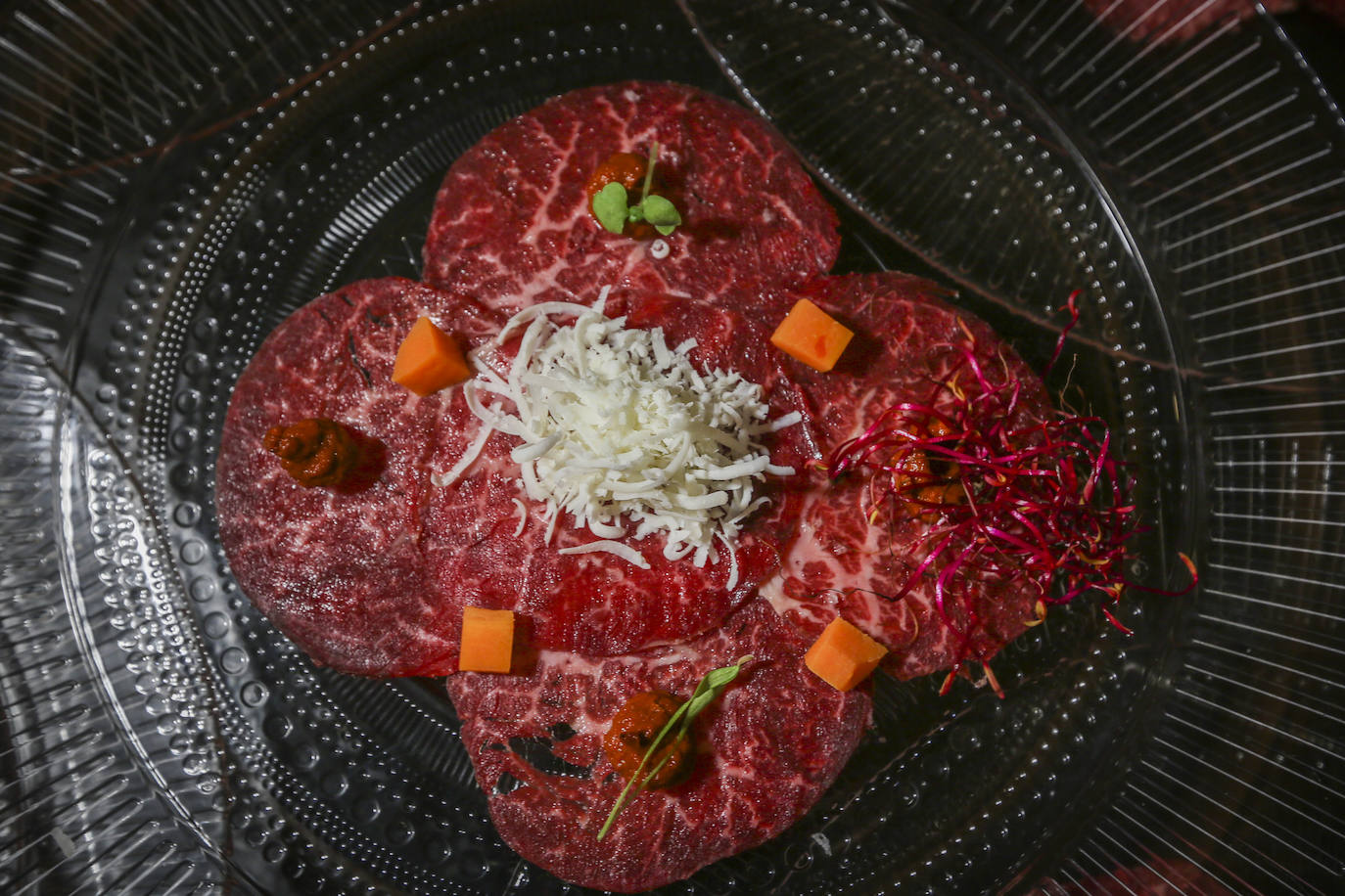 Fotos: El restaurante El Coso acoge un nuevo menú a cuatro manos con toda la sapiencia de la gastronomía murciona