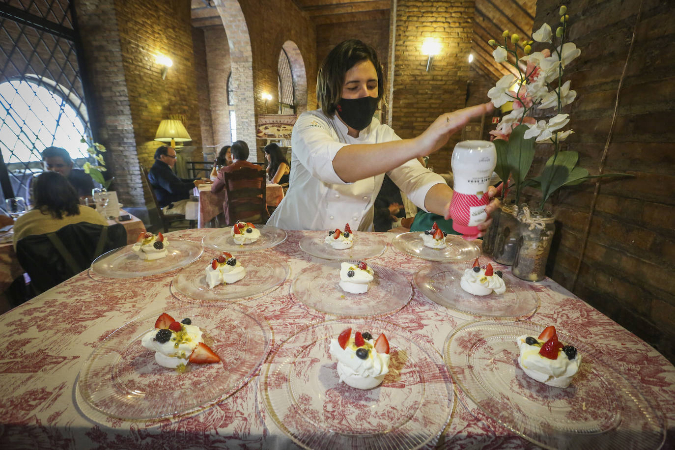 Fotos: El restaurante El Coso acoge un nuevo menú a cuatro manos con toda la sapiencia de la gastronomía murciona