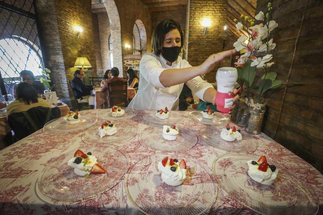 Fotos: El restaurante El Coso acoge un nuevo menú a cuatro manos con toda la sapiencia de la gastronomía murciona
