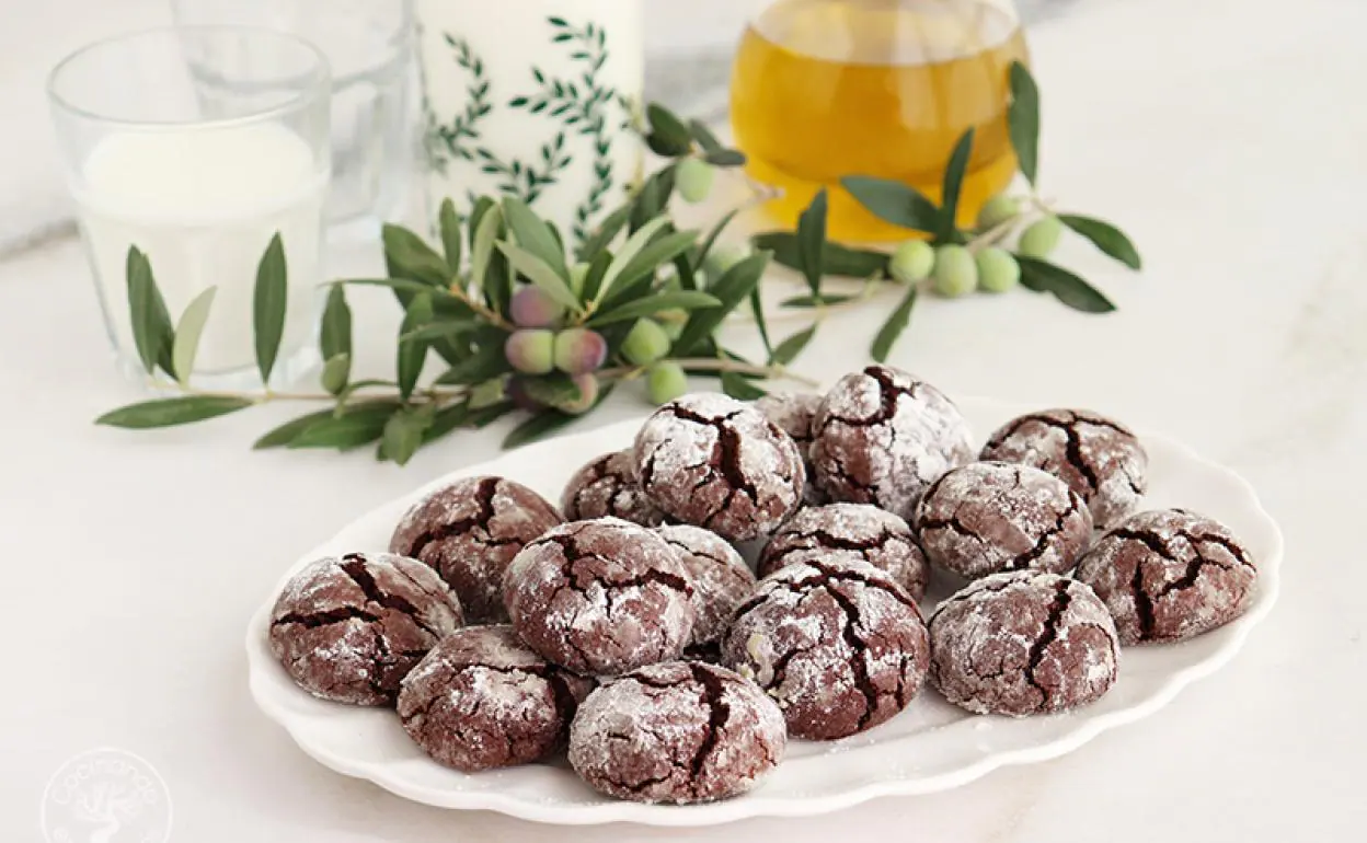 Recetas | Cómo preparar galletas de chocolate y aceite de oliva virgen extra