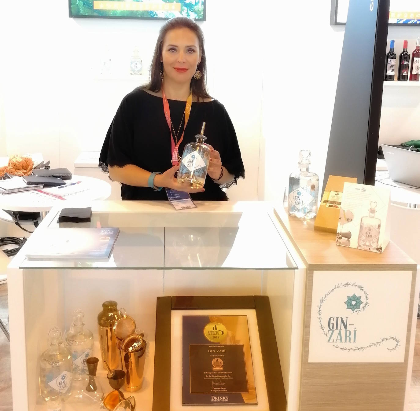 Patricia Gijón, farmacéutica y creadora de Gin-Zarí.