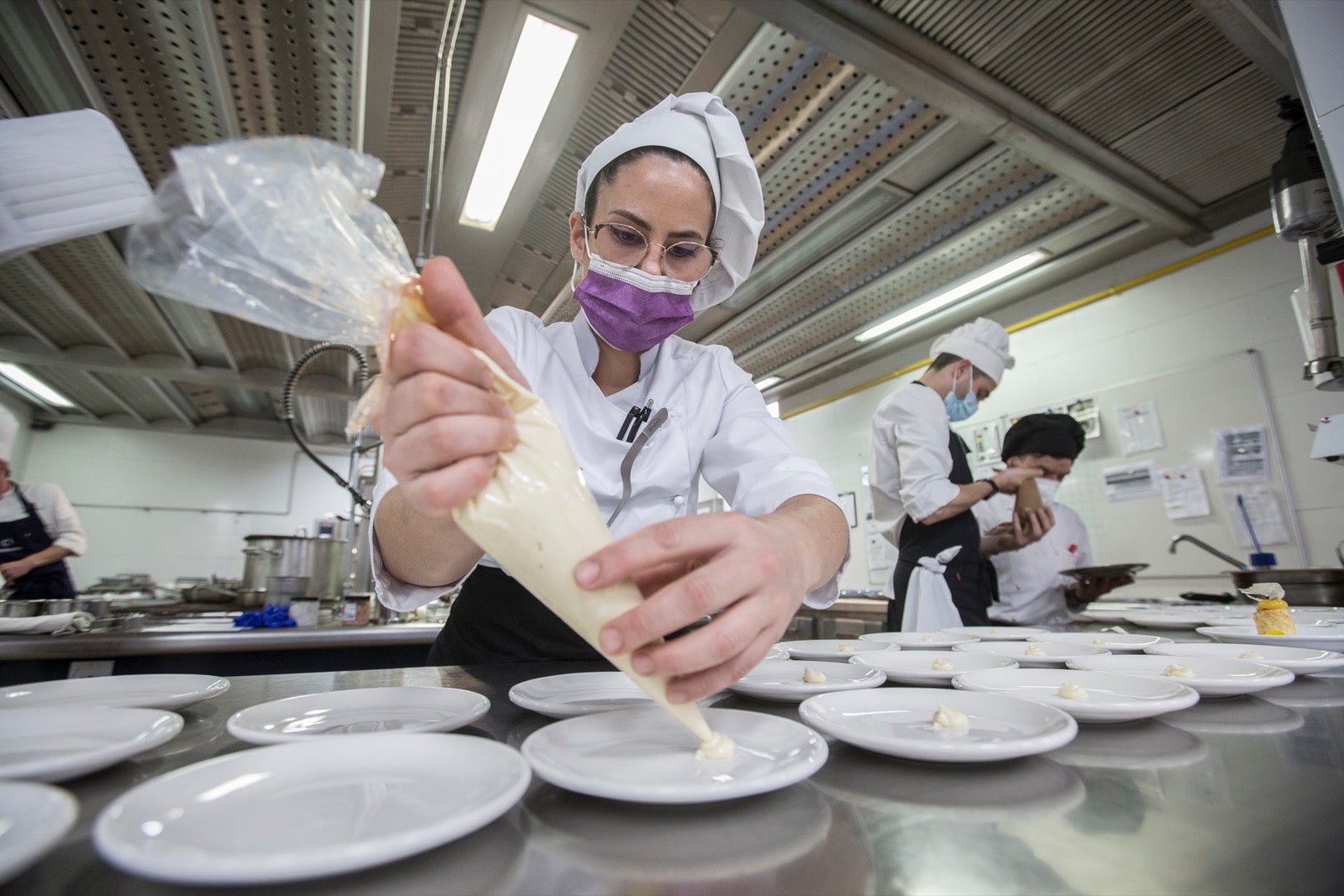 El restaurante alicantino Orobianco ha protagonizado el arranque de la presente edición de Granada Gourmet.