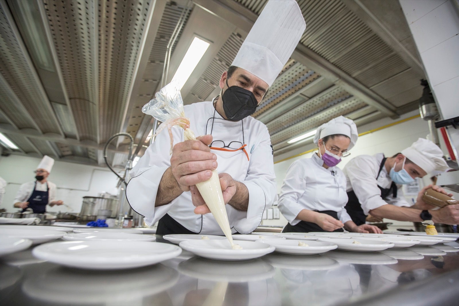 El restaurante alicantino Orobianco ha protagonizado el arranque de la presente edición de Granada Gourmet.