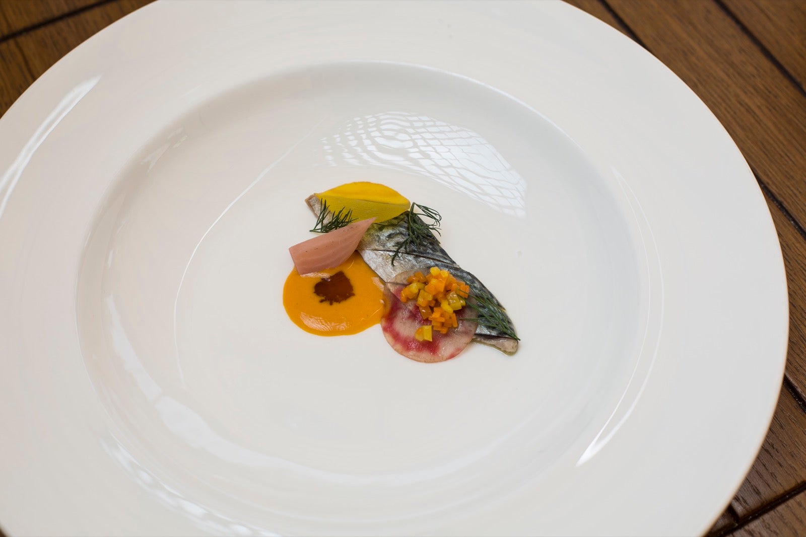 La caballa en escabeche de Orobianco