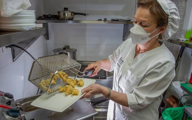 Una de las magistrales frituras de FM. 