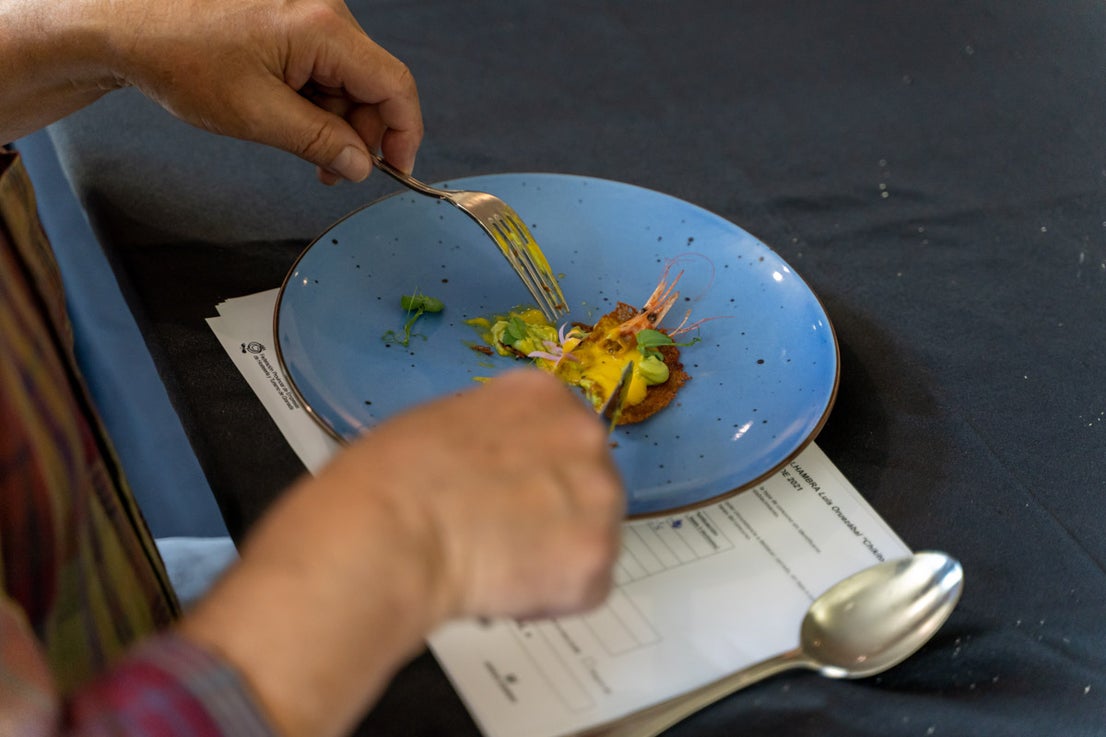En el evento, Gregorio García, presidente de la Federación de Hostelería, anunció un foro de debate y reflexión sobre la gastronomía granadina