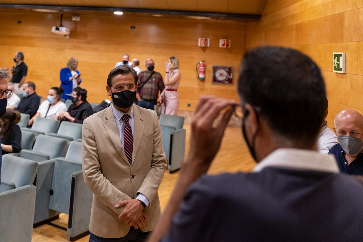 En el evento, Gregorio García, presidente de la Federación de Hostelería, anunció un foro de debate y reflexión sobre la gastronomía granadina