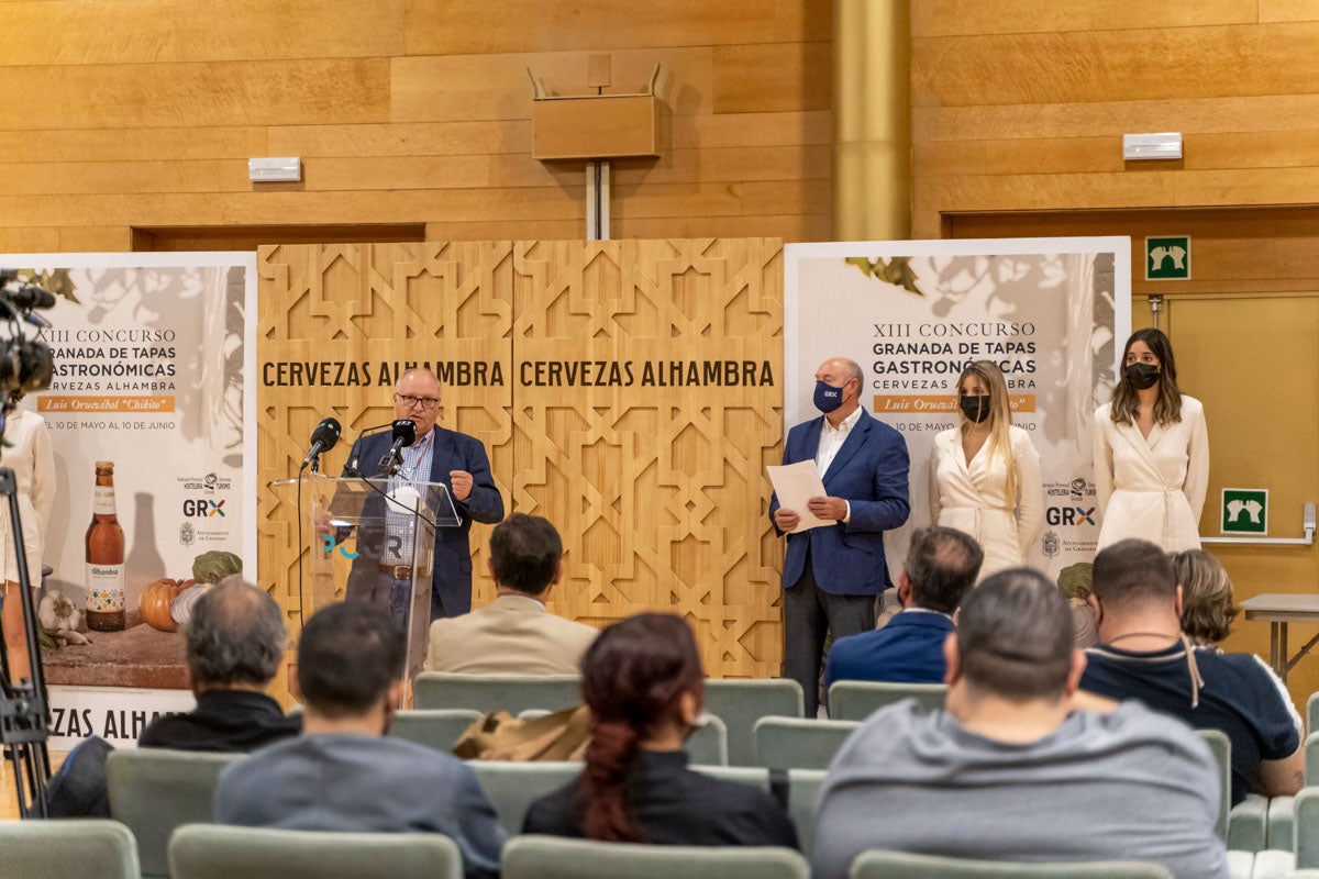 En el evento, Gregorio García, presidente de la Federación de Hostelería, anunció un foro de debate y reflexión sobre la gastronomía granadina