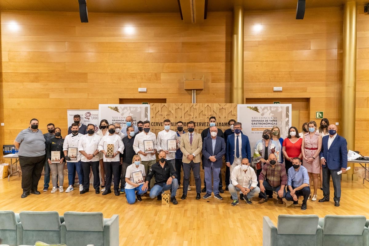 En el evento, Gregorio García, presidente de la Federación de Hostelería, anunció un foro de debate y reflexión sobre la gastronomía granadina