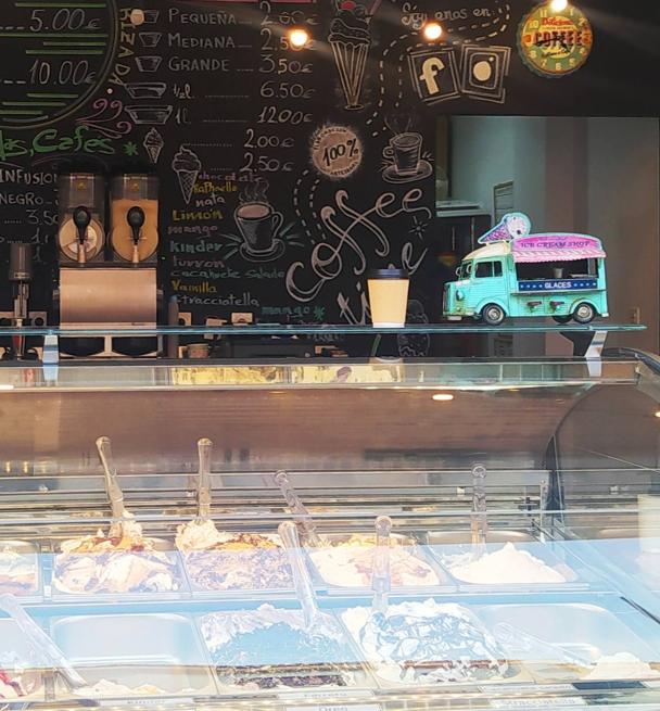 El helado se convierte en cultura en verano. 