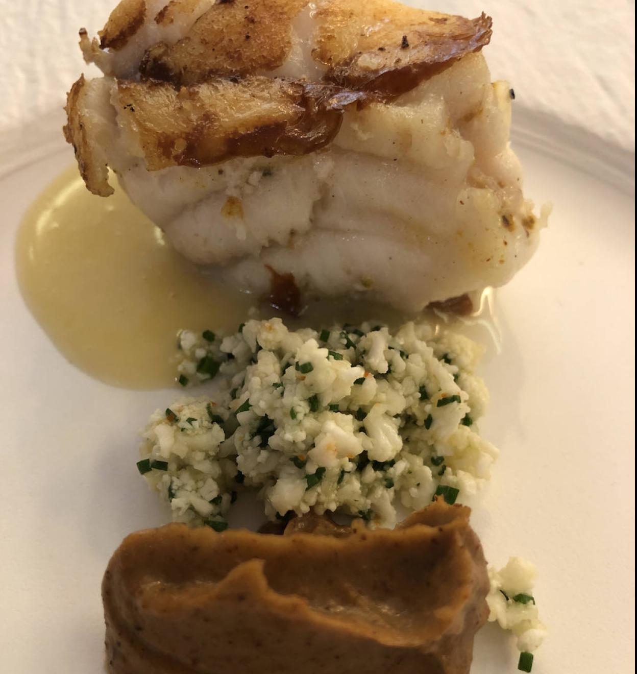 Menú de estrella Michelin en María de la O