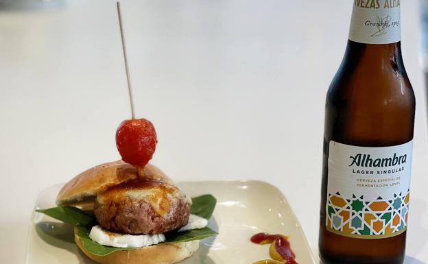 La Burger Ardiente de Mariscal Delicatessen.
