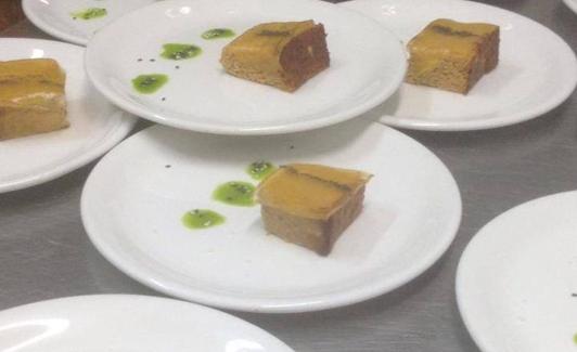 Una de las elaboraciones con atún de El Rinconcillo. 