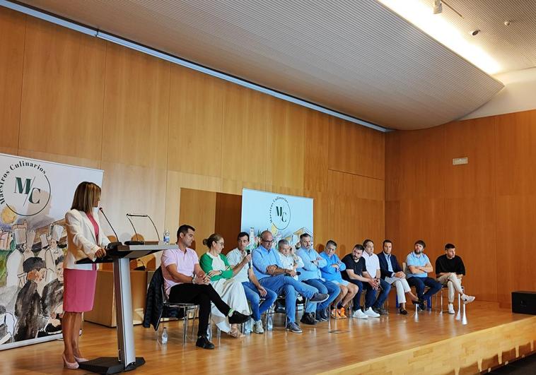 Los participantes del debate en la Cámara de Comercio de Granada.