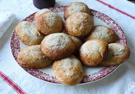 Tortas de mosto con azúcar y aceite de oliva