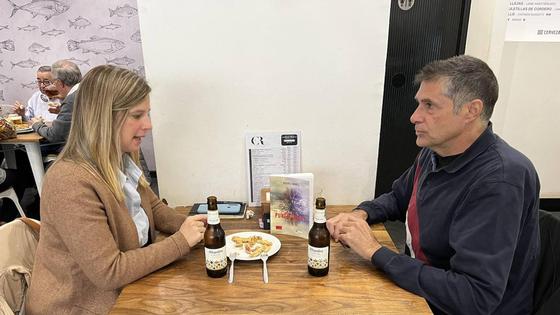 «Hasta echar una cerveza lo metemos ya en agenda»