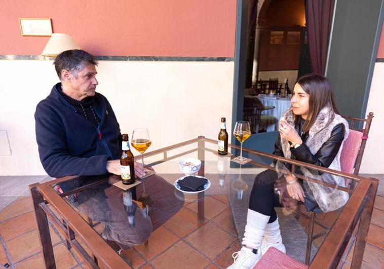 Irene Galindo defiende la cocina tradicional en El Claustro del Hotel Santa Paula.