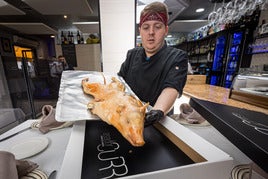 El cochinillo de Asador Curro.