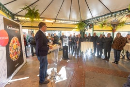 Momento de la presentación del Anuario Gastronómico.