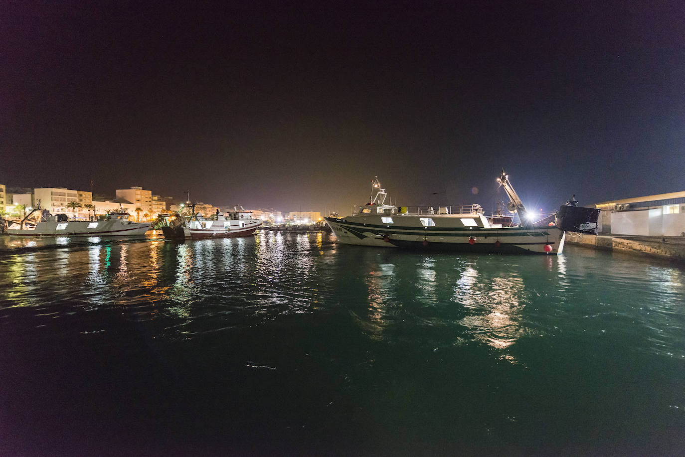 Fotos: Así se pesca la gamba roja de Garrucha