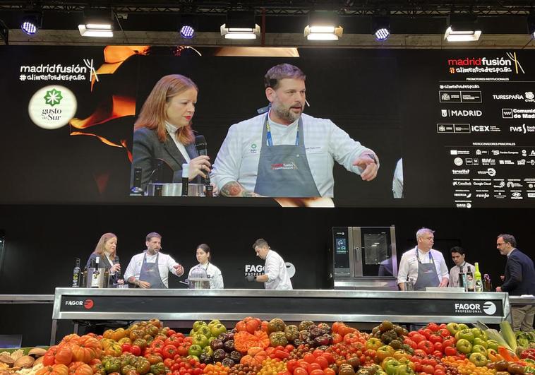 Juan Pedro Ortiz, el cocinero de Faralá, imparte una ponencia en Madrid Fusión