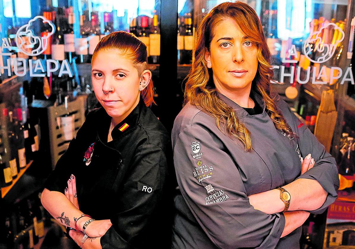 Rocío Valdivia y Belén Laguna, jefas de cocina de La Chulapa y Taberna Hita.