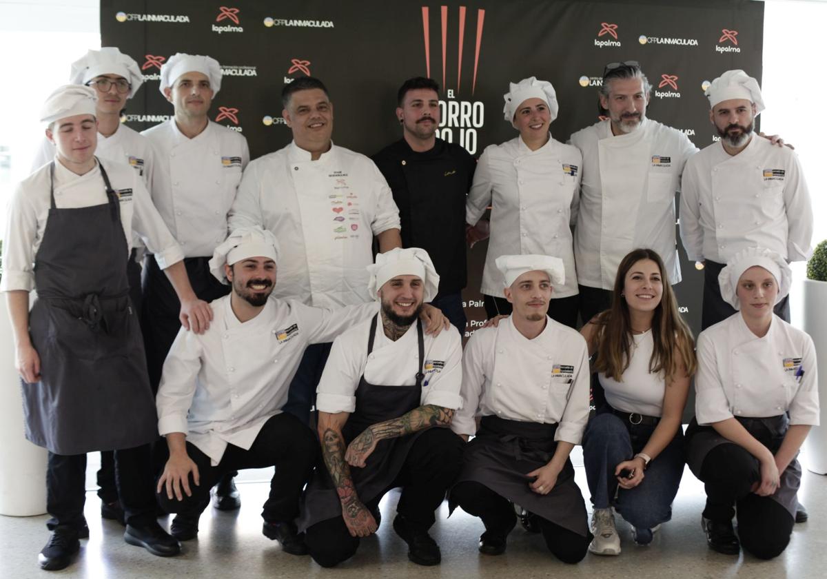 El CFP La Inmaculada celebró la semifinal del concurso gastronómico 'El Gorro Rojo'