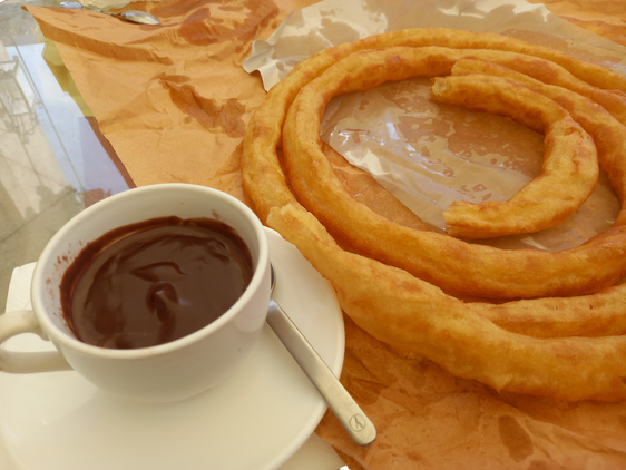 En todas partes fríen churros, sea invierno o verano
