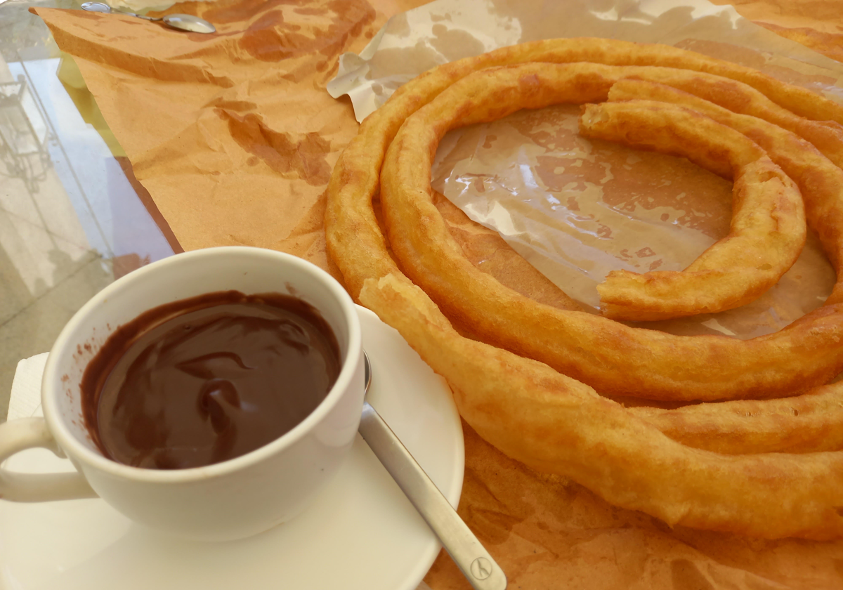 En todas partes fríen churros, sea invierno o verano